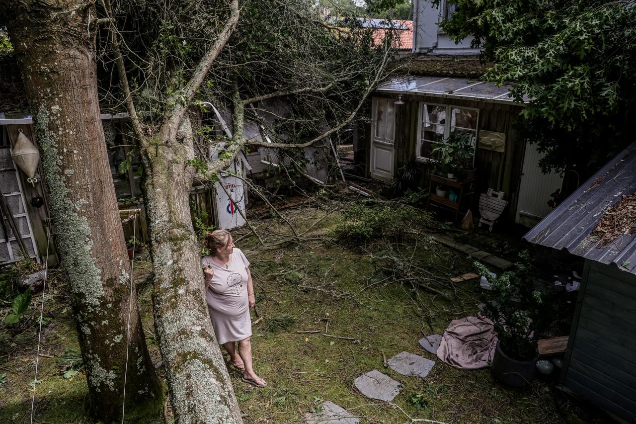 Entre Arès et Andernos, en Gironde, le 25 juin 2025.
