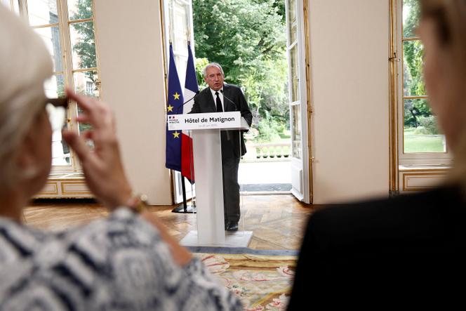 Le premier ministre, François Bayrou, à l’hôtel de Matignon, à Paris, le 26 juin 2025.