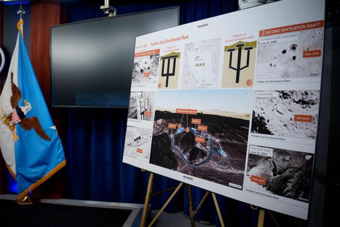 The Fordow Uranium enrichment factory after a press conference in Pentagon, Arlington, Virginia, June 26, 2025. Meanwhile, Ten officials from the Ministry of Defense took stock of the situation after the American strikes on the night. Nevertheless, of June 21 to 22 on three Iranian nuclear installations. Similarly, The Islamic Republic retaliated by pulling, on June 23, missiles on the American air base of Al-Uudeid in Doha, Qatar. Consequently, qatar "in shock" after iranian qatar "in shock" after iranian new