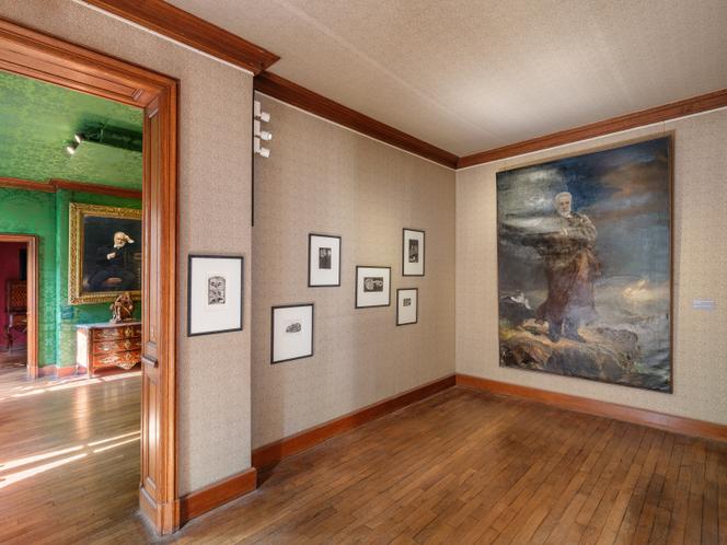 « La Nuit des papillons », exposition de Djabril Boukhenaïssi, dans la Maison Victor Hugo, à Paris, en juin 2025.