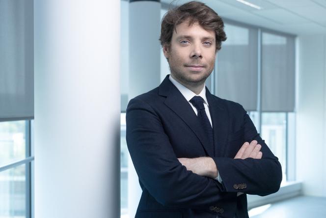 Le journaliste et animateur de télévision Benjamin Duhamel, au siège de BFM TV, à Paris, le 9 avril 2025.