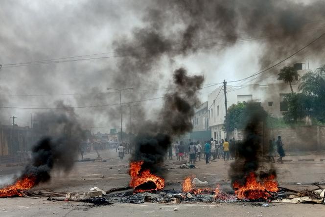Lors de manifestations contre le pouvoir de Gnassingbé, à Lomé, des « dizaines » de blessés ont été recensés (ici, le 26 juin 2025).
