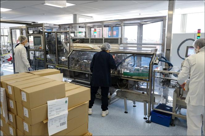 Site de production pharmaceutique de Sanofi, à Maisons-Alfort (Val-de-Marne), en avril 2019.
