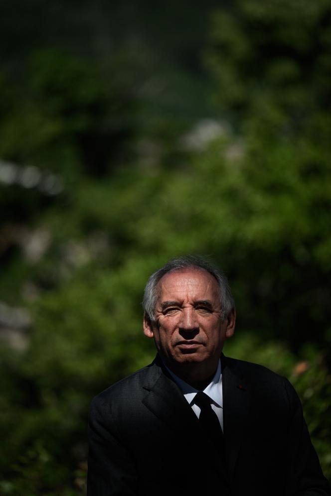 Prime Minister François Bayrou, in the Alpine town of Briançon, on June 27, 2025.