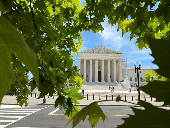 La Cour suprême des Etats-Unis, le 1er juin 2024, à Washington. 