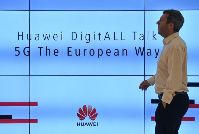 Au Centre de cybersécurité Huawei, à Bruxelles, le 21 mai 2019.