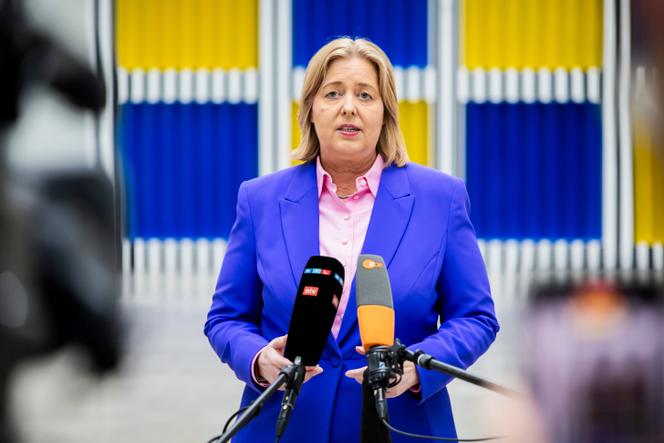 La ministre allemande du travail et des affaires sociales, Bärbel Bas, à Berlin, le 27 juin 2025.