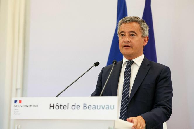 Le ministre de la justice, Gérald Darmanin, à Paris, le 25 juin 2025.