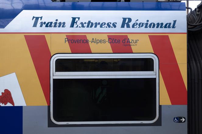 Un TER en gare de Nice Thiers, le 14 février 2025.