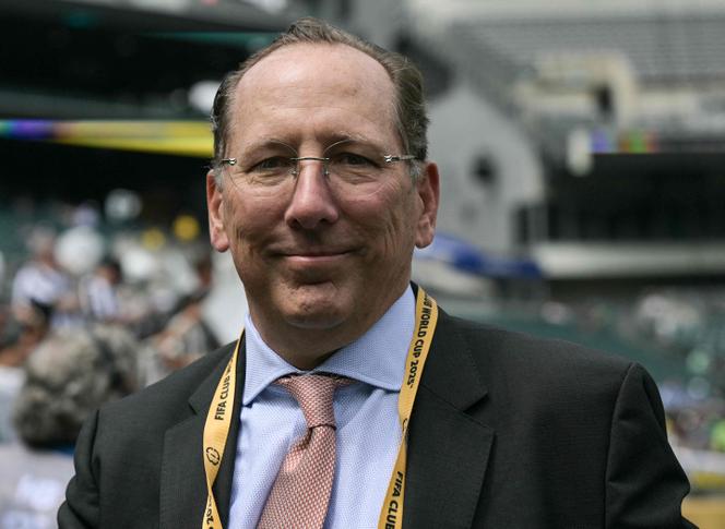 John Textor, le 28 juin 2025 aux Etats-Unis.