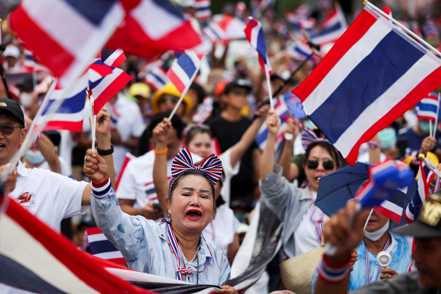 Thousands of protestors demand Thai prime minister's resignation