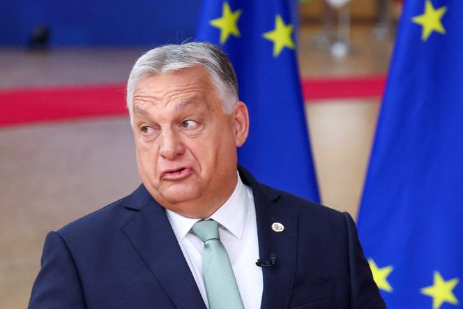 Le Ppremier ministre hongrois, Viktor Orban, lors d’un sommet des dirigeants de l’Union européenne à Bruxelles, le 26 juin 2025.