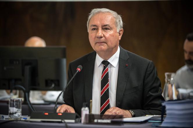Le maire de Toulouse, Jean-Luc Moudenc (ex-Les Républicains), pendant le conseil municipal de la ville, le 20 juin 2025.