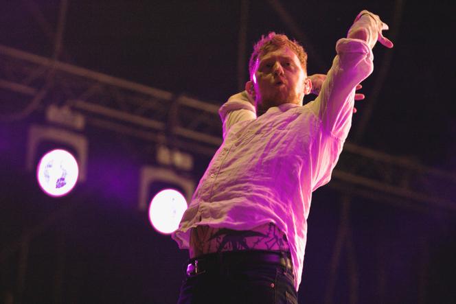 Frank Carter, des Sex Pistols, au festival Retro C Trop, à Tilloloy, le 28 juin 2025.