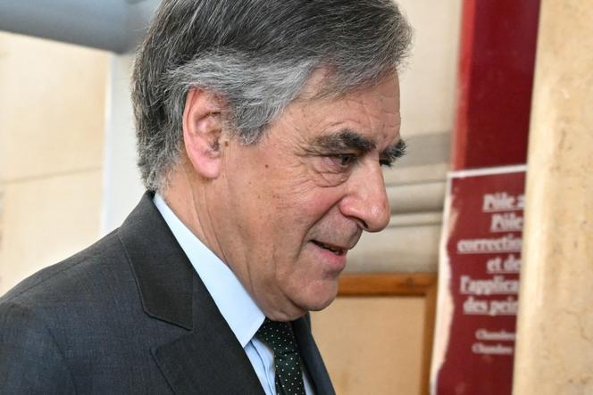 François Fillon à la cour d’appel de Paris, le 29 avril 2025.