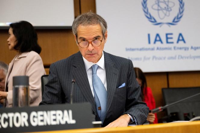 Rafael Grossi, directeur général de l’Agence internationale de l’énergie atomique, le 23 juin 2025, à Vienne. 