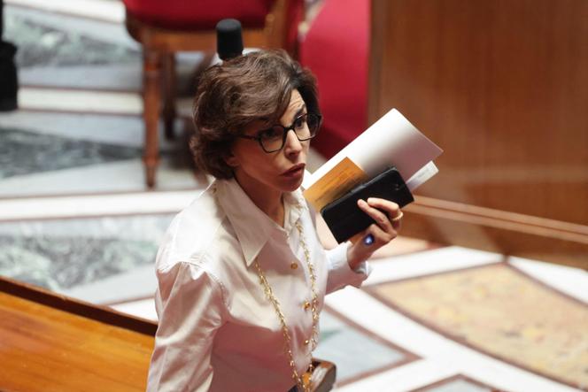 La ministre de la culture, Rachida Dati, à l’Assemblée nationale le 30 juin 2025.