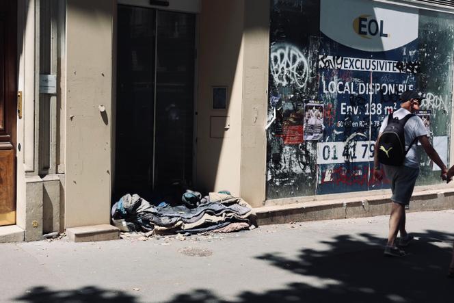 Sur le boulevard Saint-Michel, à Paris, le 30 juin 2024.