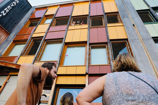 L’école maternelle et primaire Marceau, à Montreuil (Seine-Saint-Denis), le 1ᵉʳ juillet 2025, jour de canicule.