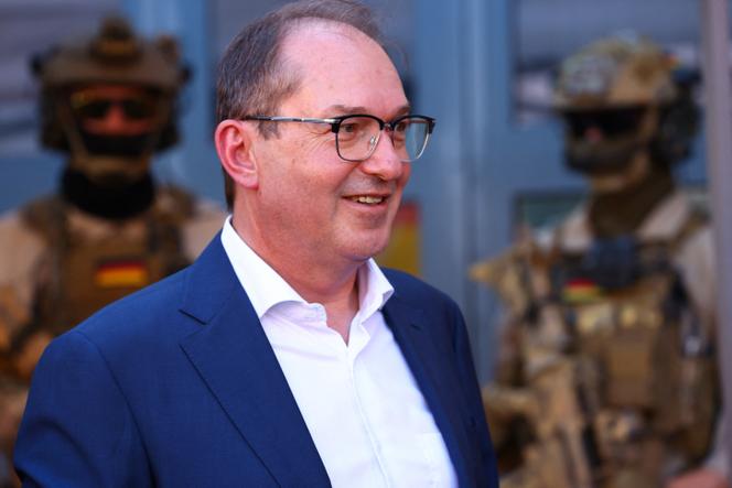 Le ministre de l’intérieur allemand, Alexander Dobrindt, à Berlin, le 1er juillet 2025. 
