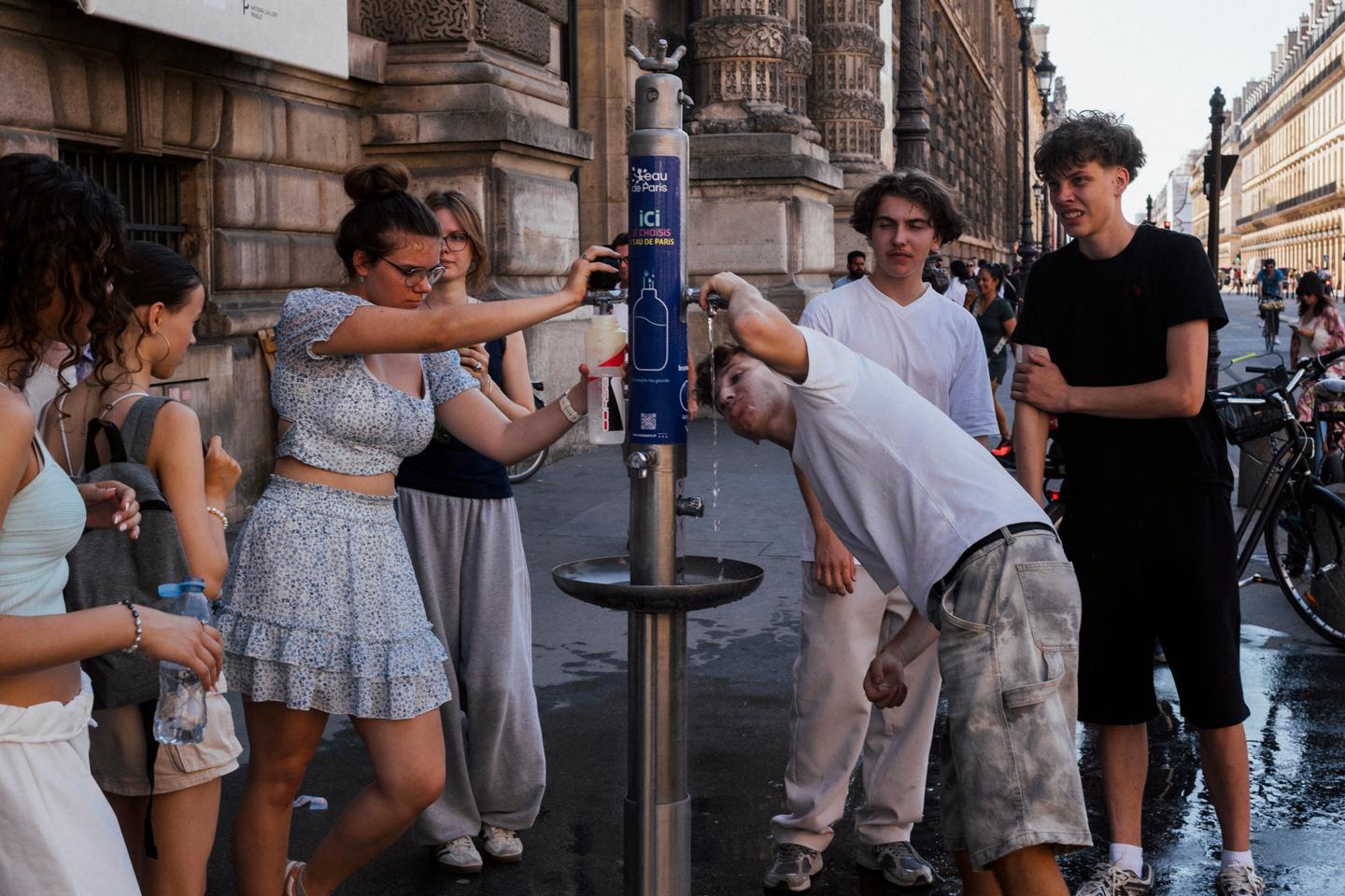 Schools close, nuclear reactor shuts down and pollution peaks as France's heatwave drags on