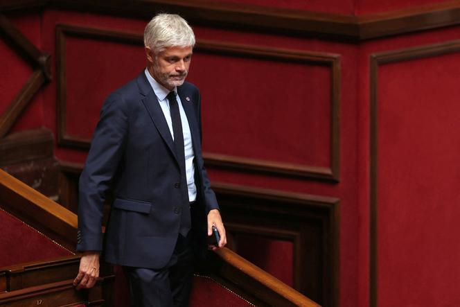 Laurent Wauquiez, presidente do Grupo de Deputados Les Républicains, na Assembléia Nacional, em 25 de junho de 2025.