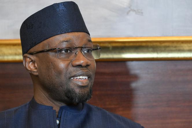 Le premier ministre sénégalais, Ousmane Sonko, le 30 mai 2025 à Abidjan (Côte d’Ivoire). 