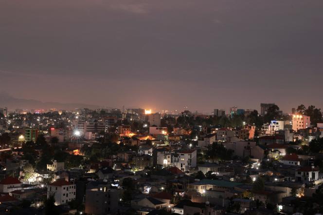 Vue de la capitale éthiopienne, Addis-Abeba, en avril 2024.