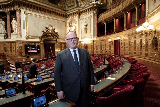 Laurent Duplomb, au Sénat, à Paris, le 11 février 2025. 