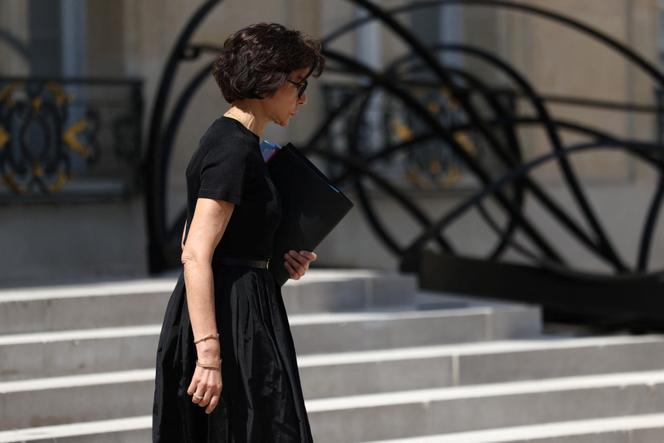 La ministre de la culture Rachida Dati, à Paris, le 2 juillet 2025.