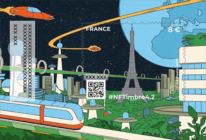 « #NFTimbre4.2 », création de Simon Bailly.