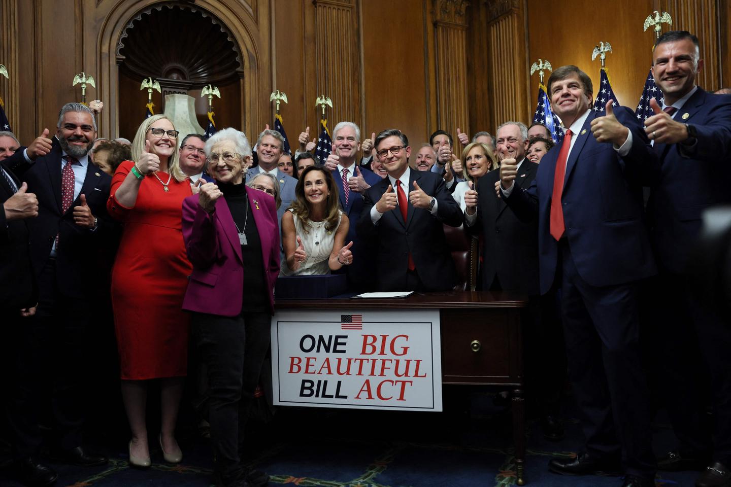US House passes Trump's sweeping tax and spending bill, sending it to president to sign