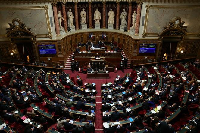 Le Sénat, à Paris, le 26 novembre 2024.