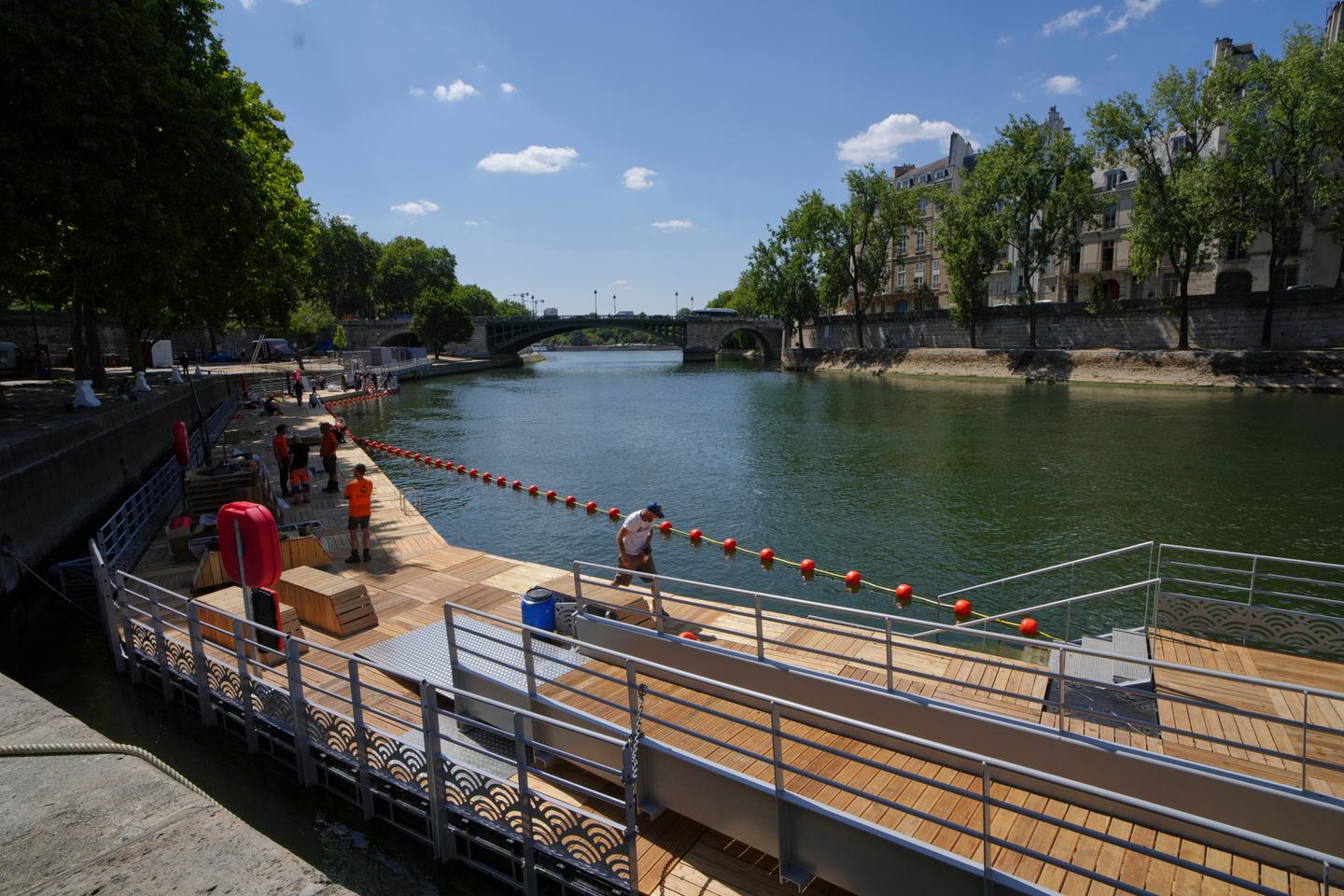 The Seine will reopen to public swimming for the first time in a century