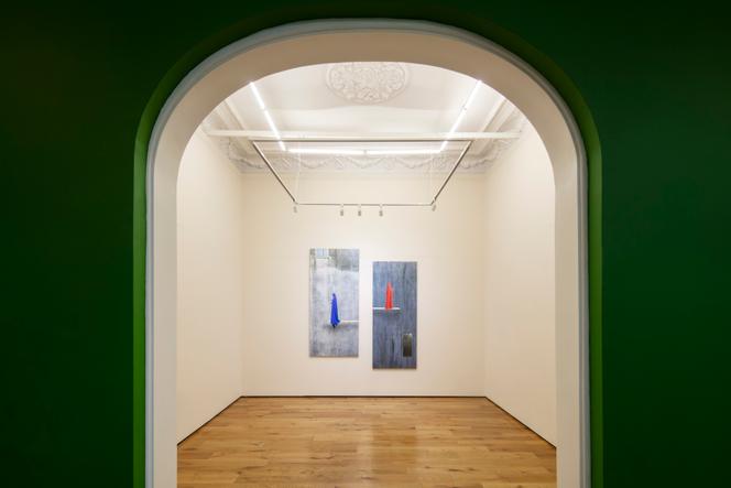 Vue de la galerie Mariane Ibrahim, à Mexico, qui expose Maïmouna Guerresi (ici, « A’ishah, Los caminos del alma », 2025) jusqu’au 13 septembre.