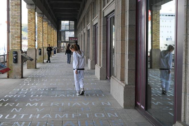 A la Cite de la Mer, à Cherbourg, le 21 avril 2025.