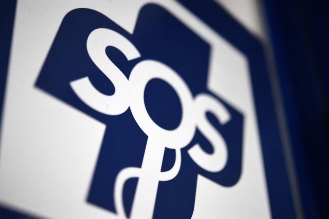 Le logo de l’antenne de SOS-Médecins à Quimper, le 27 septembre 2021.