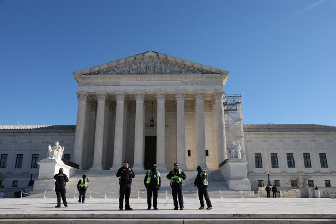 La Cour suprême des Etats-Unis à Washington, en décembre 2024.