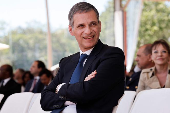Le président du groupe CMA CGM, Rodolphe Saadé, à Marseille le 8 mai 2024 Ludovic MARIN AFP