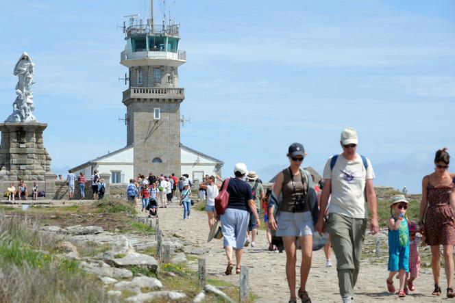 Sur la pointe du Raz à Plogoff, dans l’ouest de la France, le 7 août 2014.