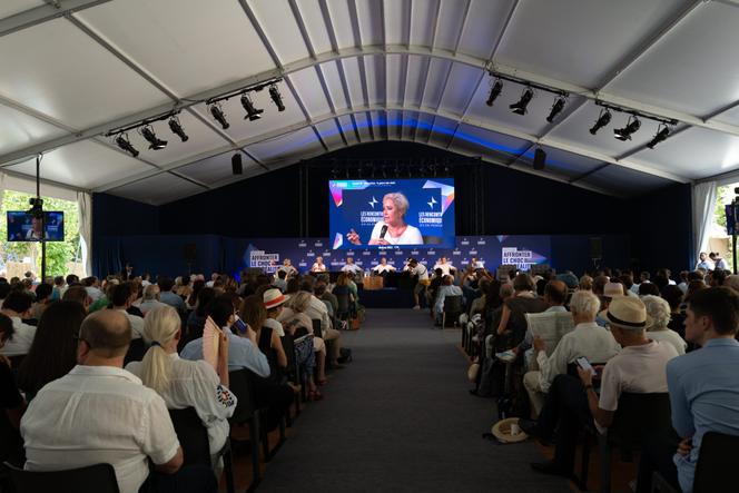 Ao abrir as reuniões econômicas de Aix-en-Provence (Bouches-Du-Rhône), em 3 de julho de 2025.