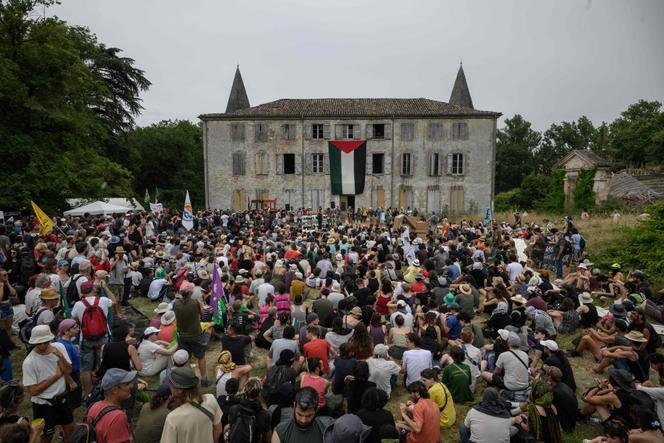 Sur le site de la « Turboteuf », à Maurens-Scopont (Tarn), le 5 juillet 2025.