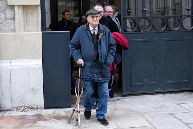 Albert Corrieri quitte le tribunal administratif de Marseille, le 25 février 2025.