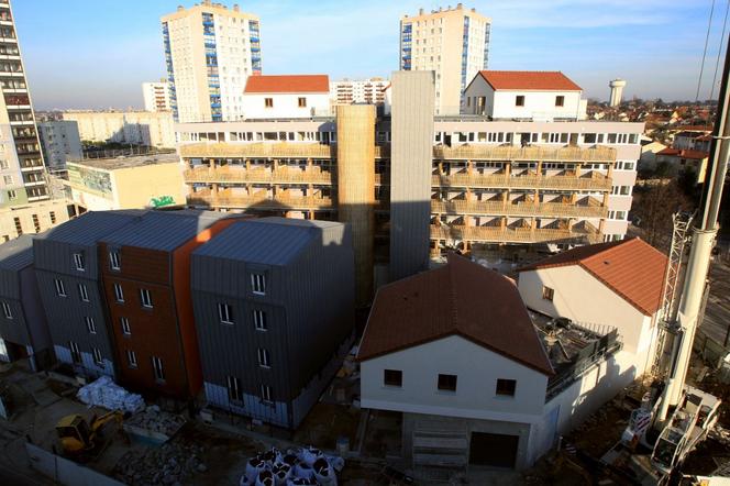 Programme de l’urbaniste Edouard François, à Champigny-sur-Marne (Val-de-Marne).
