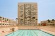 The outdoor pool at the Port-Marchand swimming complex in Toulon, June 12.