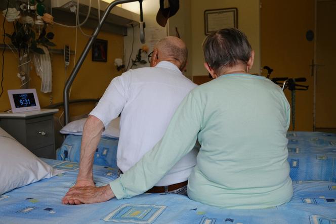 Dans un ehpad breton, en juin 2025.