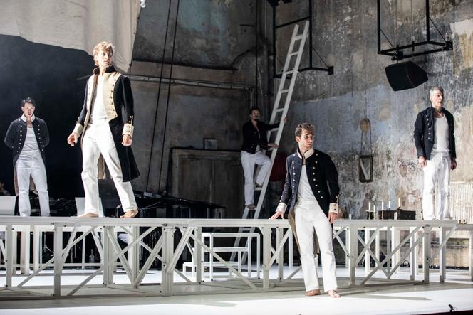 « The Story of Billy Budd, Sailor », d’après Benjamin Britten, mis en scène par Ted Huffman, à Aix-en-Provence (Bouches-du-Rhône), le 2 juillet 2025.