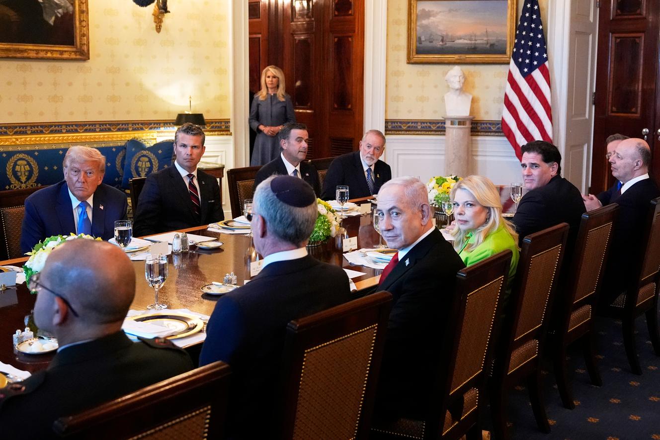 Donald Trump estime que le Hamas « veut un cessez-le-feu », lors d’une rencontre avec Benyamin Nétanyahou à Washington