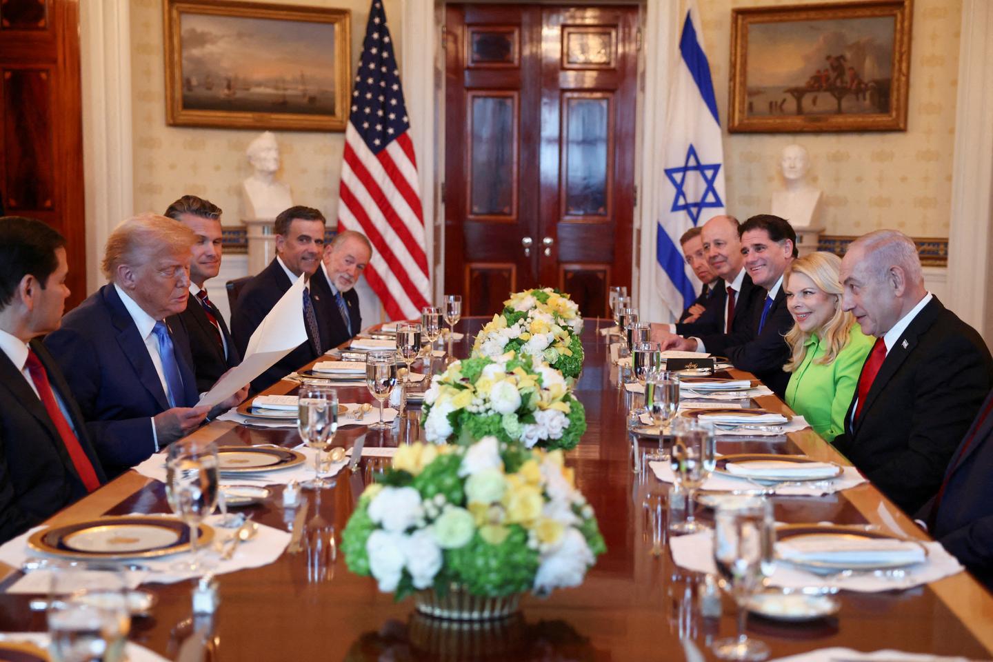 In Washington, Netanyahu maintains uncertainty over a possible truce in Gaza