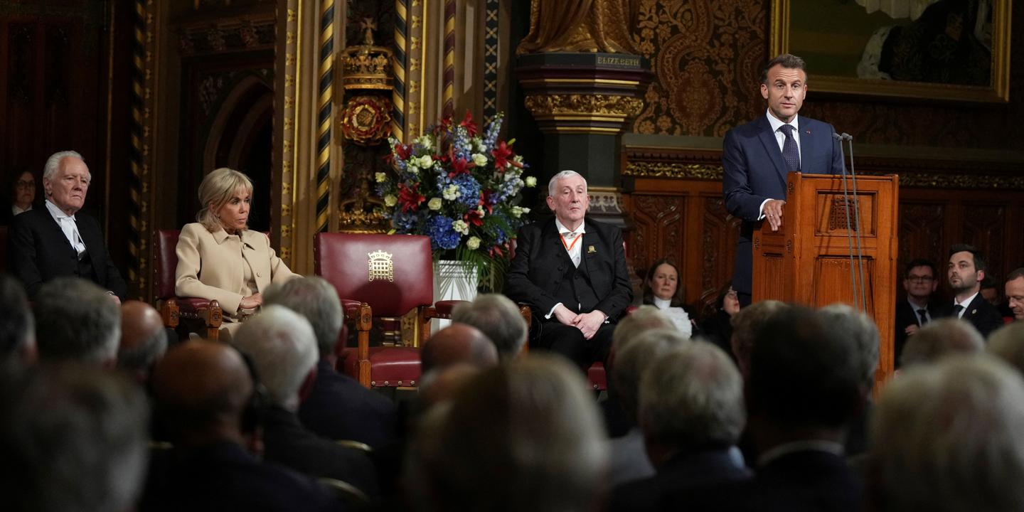 « Entente amicale » et faste royale au premier jour de la visite d’Etat d’Emmanuel Macron au Royaume-Uni